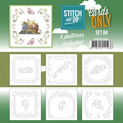 Stitch & Do - Cards Only Stitch 4K - set 084